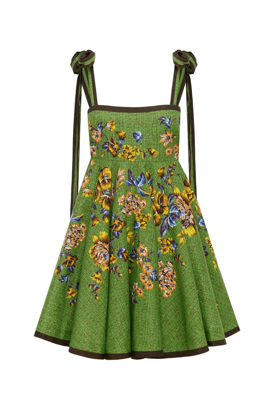 Alemais phyllis mini sundress